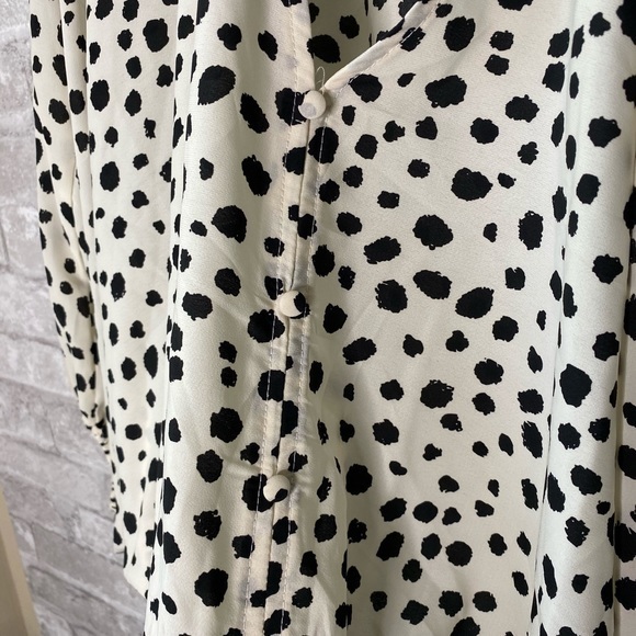 Umgee animal print batwing blouse A7-15 - Picture 4 of 6